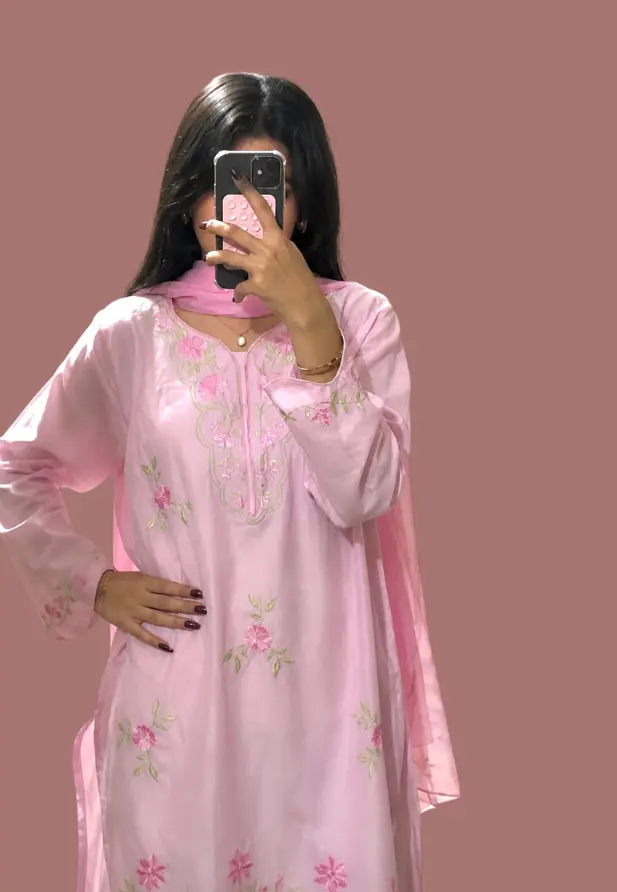 3 Piece Stitched Lawn Suit for Women